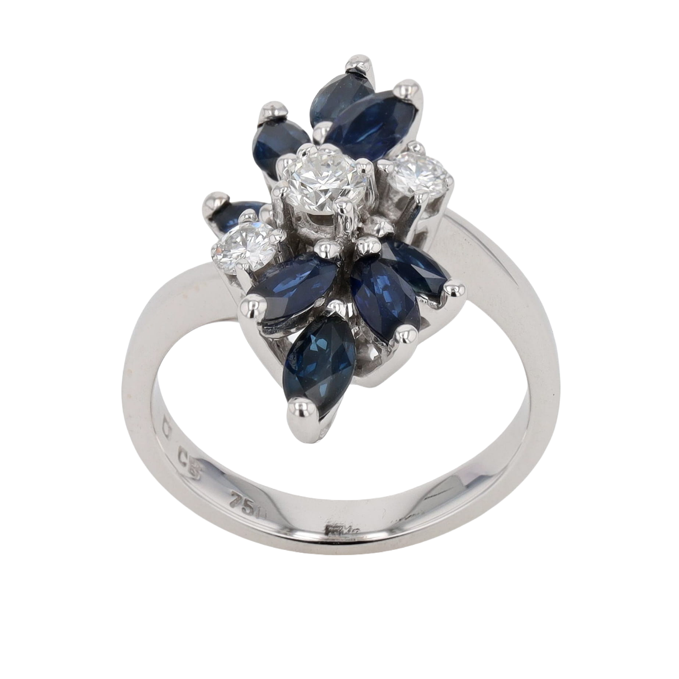 BAGUE_COCKTAIL_SAPHIRS_ET_DIAMANTS image