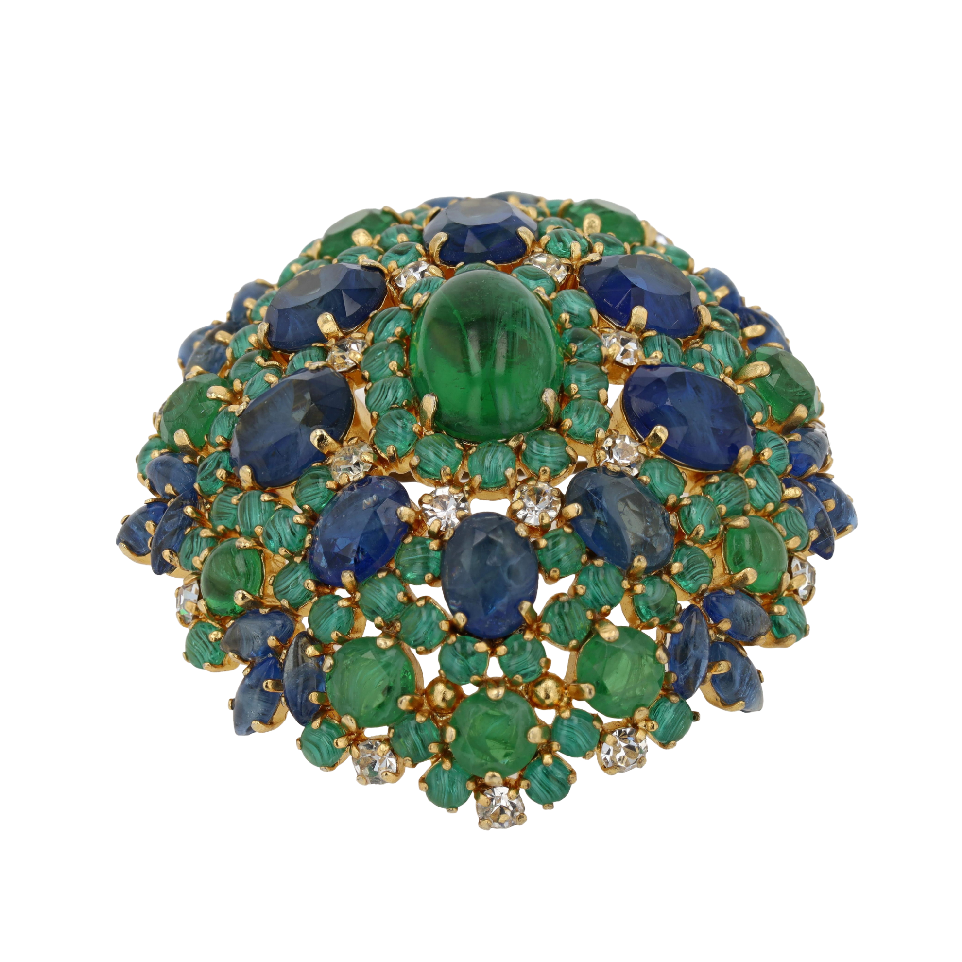 BROCHE CHRISTIAN DIOR DÔME VINTAGE