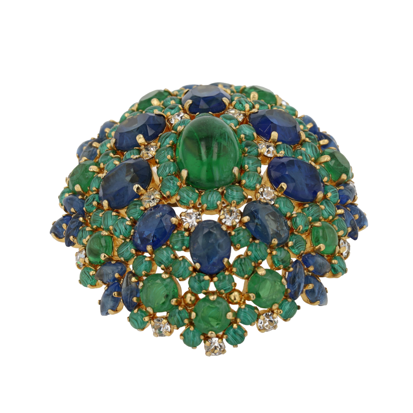 BROCHE_CHRISTIAN_DIOR_DOME_VINTAGE image