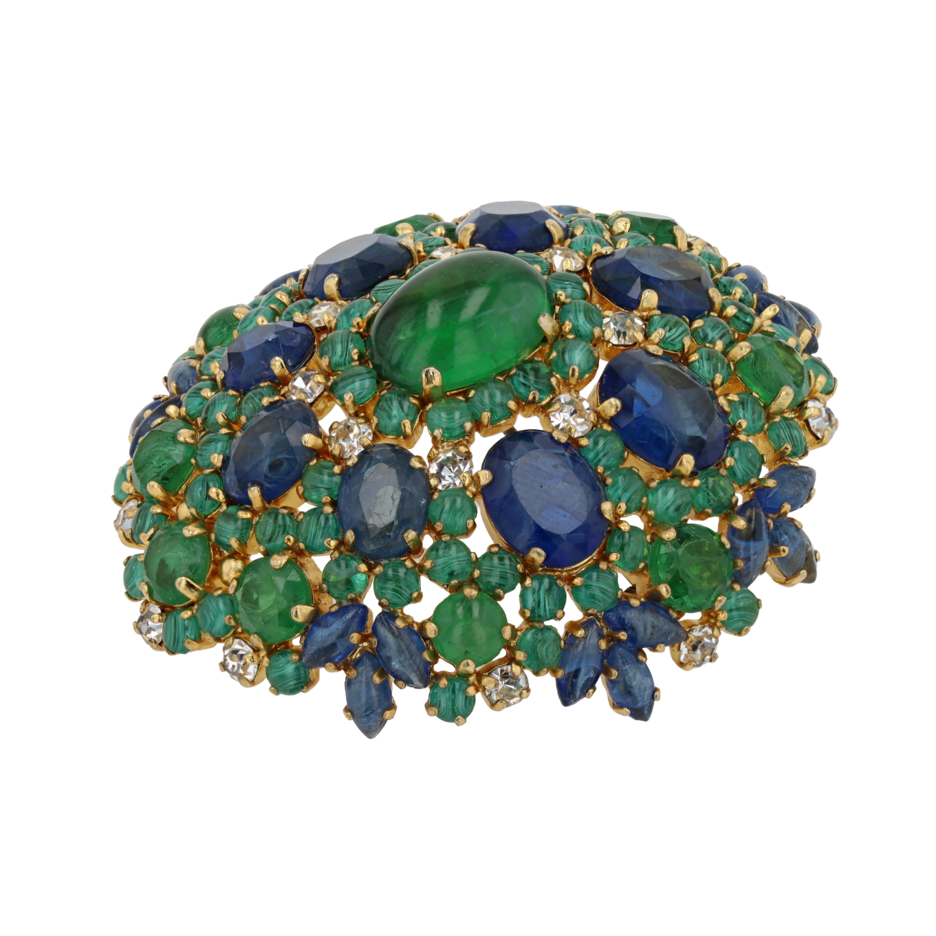 BROCHE_CHRISTIAN_DIOR_DOME_VINTAGE image