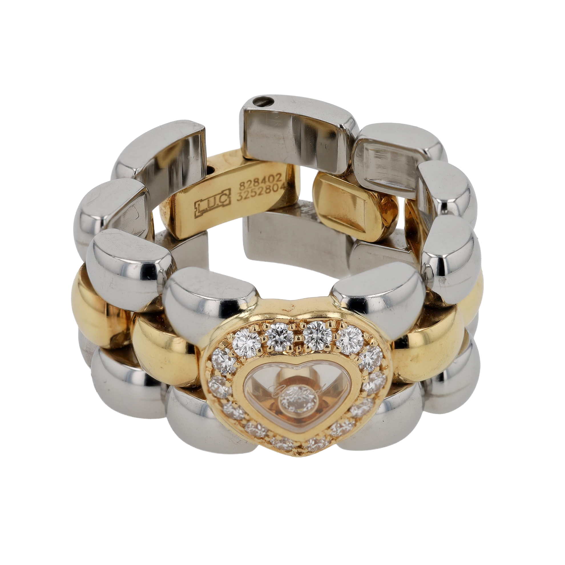 BAGUE CHOPARD HAPPY DIAMONDS CŒUR DIAMANTS 0.30 CT