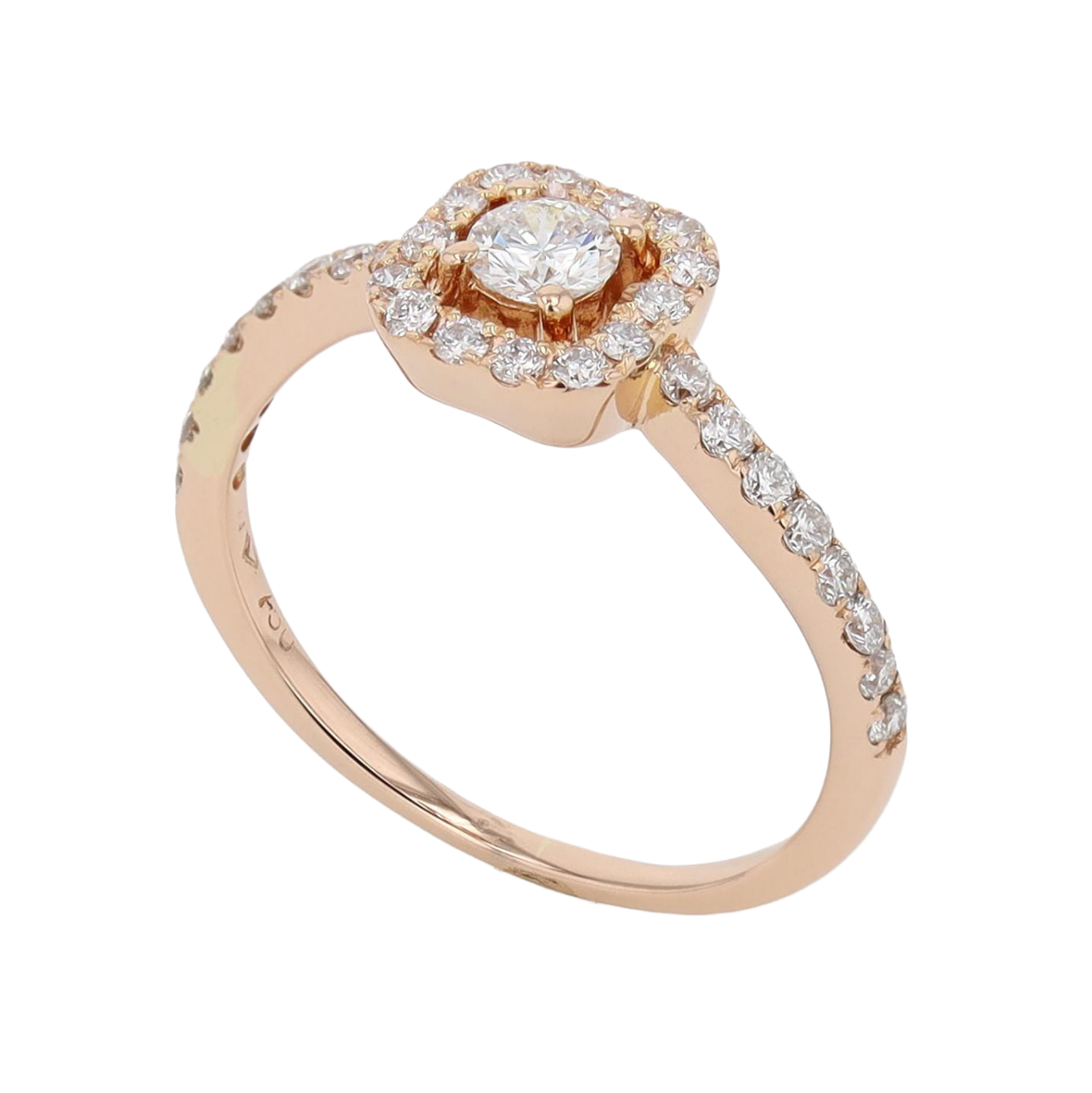 BAGUE_HALO_DIAMANTS_0.51_CT image