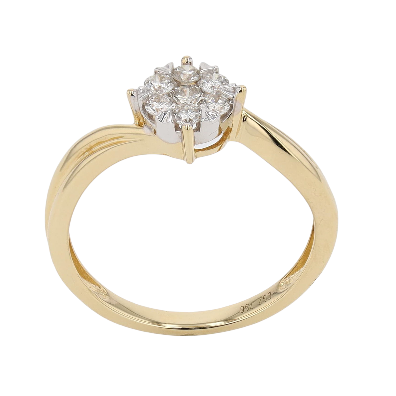 BAGUE DIAMONDS BY CHRISTIAN 0.33 CT