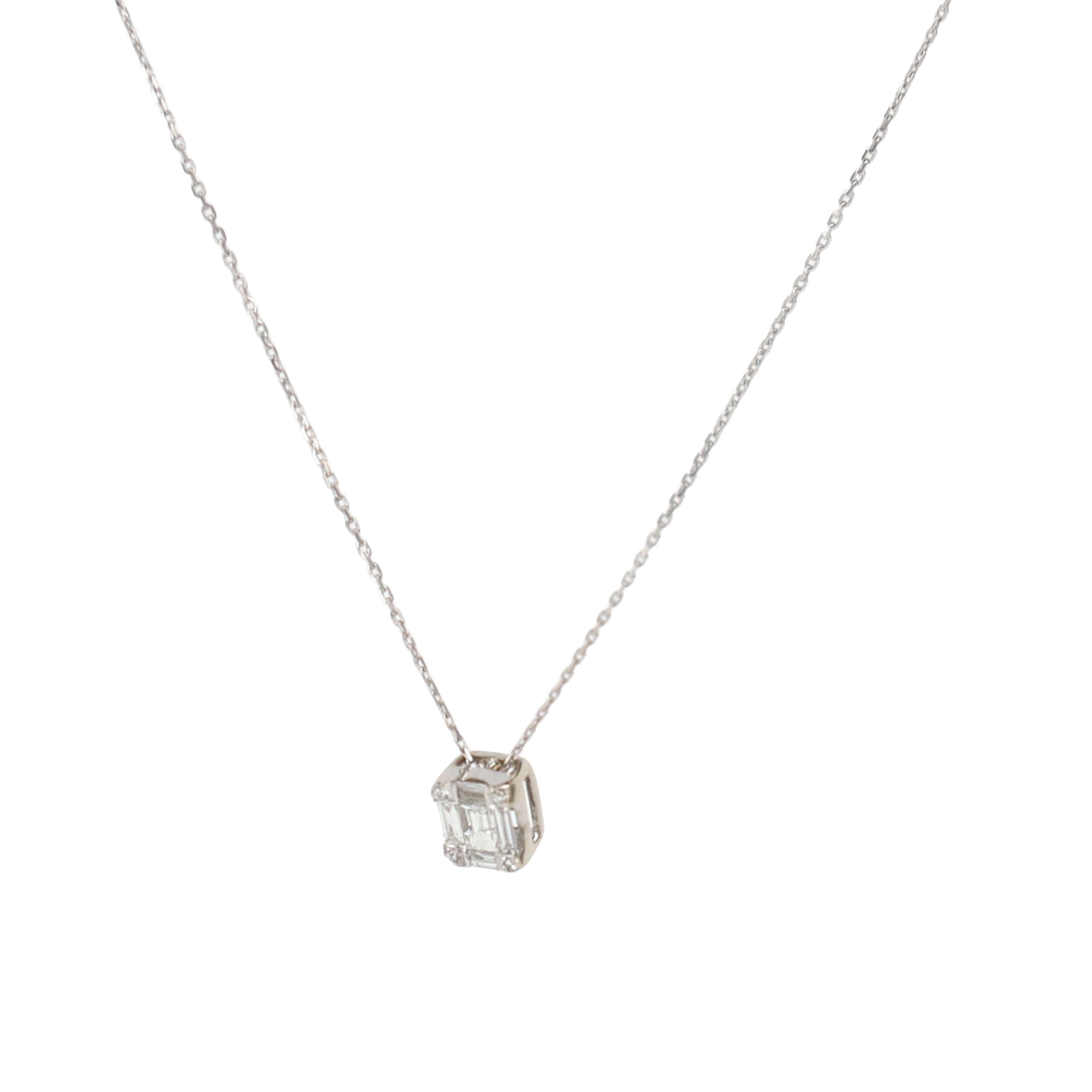 COLLIER_PENDENTIF_ILLUSION_DIAMANTS_0.17_CT image