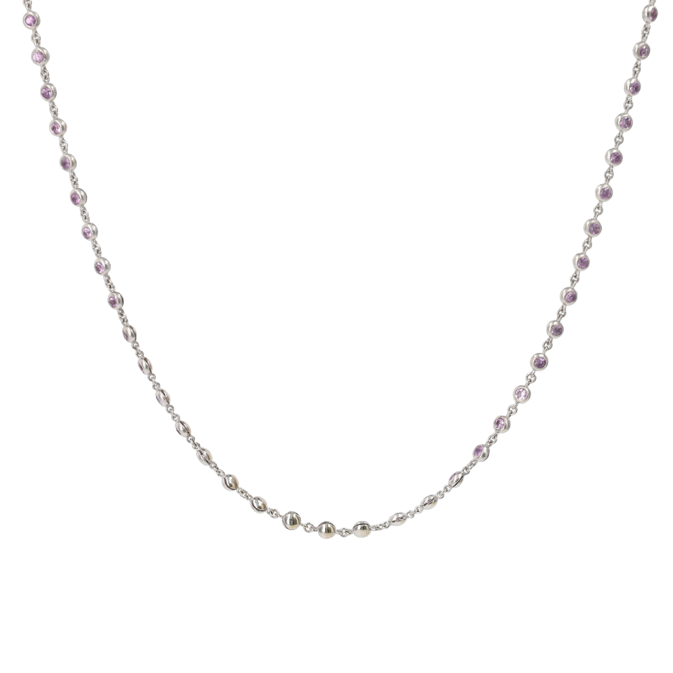 COLLIER_DE_GRISOGONO_SAPHIRS_ROSES_1.55_CT image