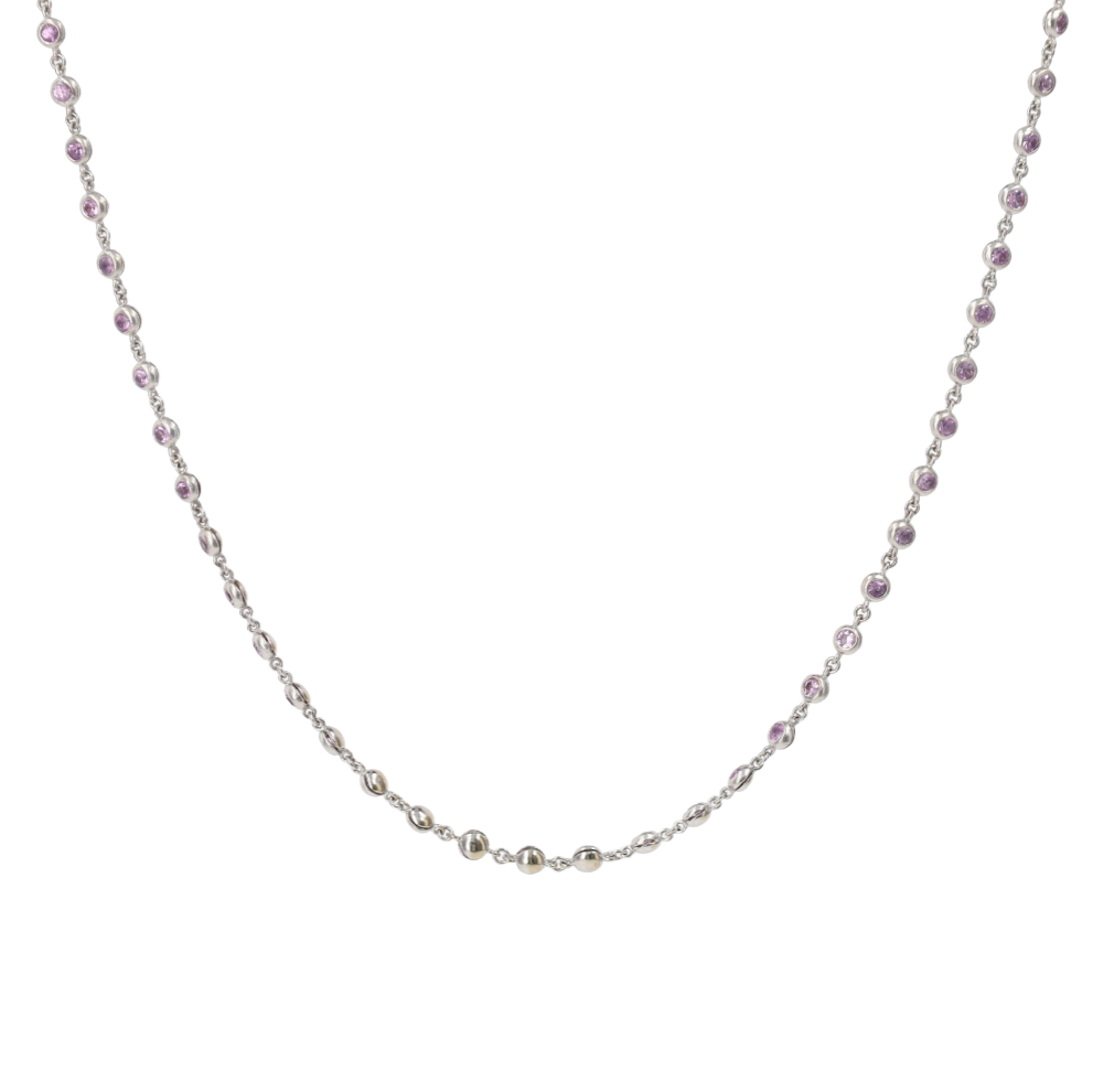 COLLIER_DE_GRISOGONO_SAPHIRS_ROSES_1.55_CT image