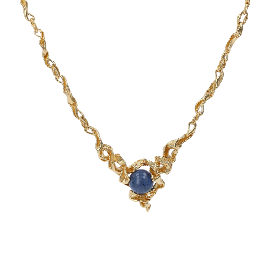 COLLIER_GILBERT_ALBERT_BILLE_INTERCHANGEABLE_LAPIS_LAZULI image