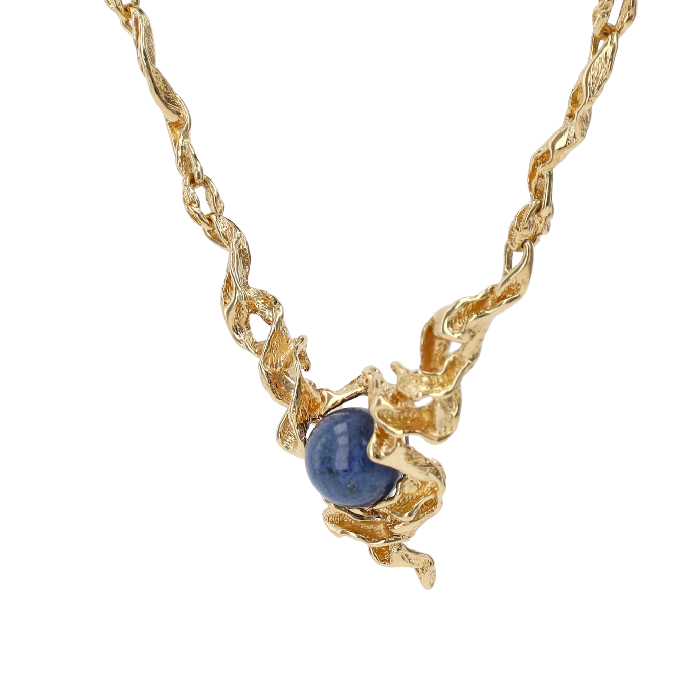 COLLIER_GILBERT_ALBERT_BILLE_INTERCHANGEABLE_LAPIS_LAZULI image