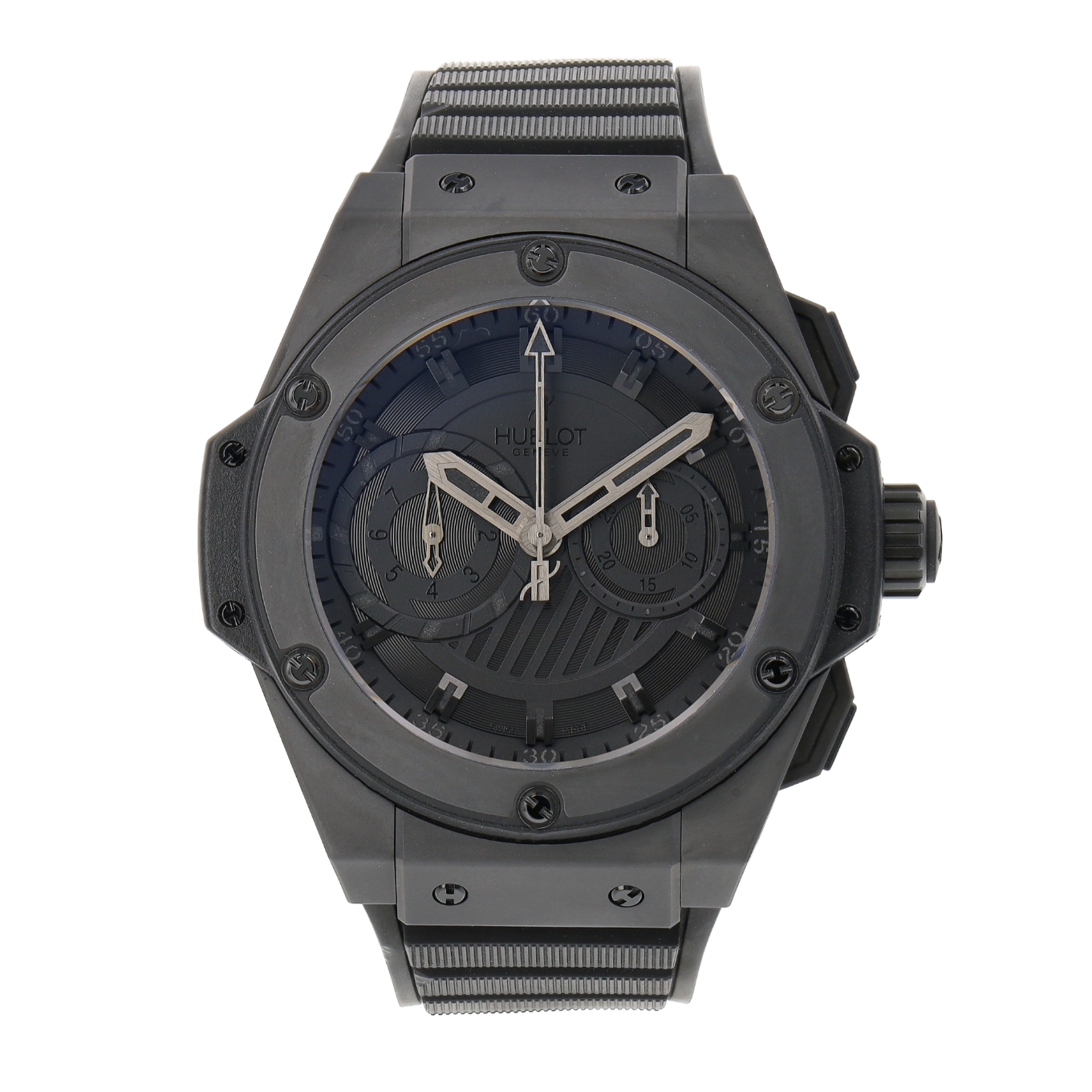 HUBLOT_KING_POWER_FOUDROYANTE_ALL_BLACK image