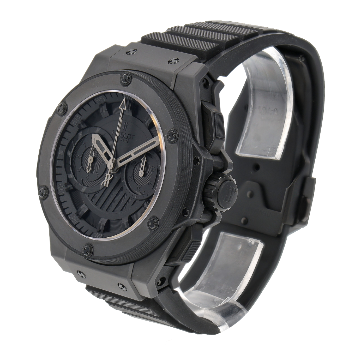 HUBLOT_KING_POWER_FOUDROYANTE_ALL_BLACK image