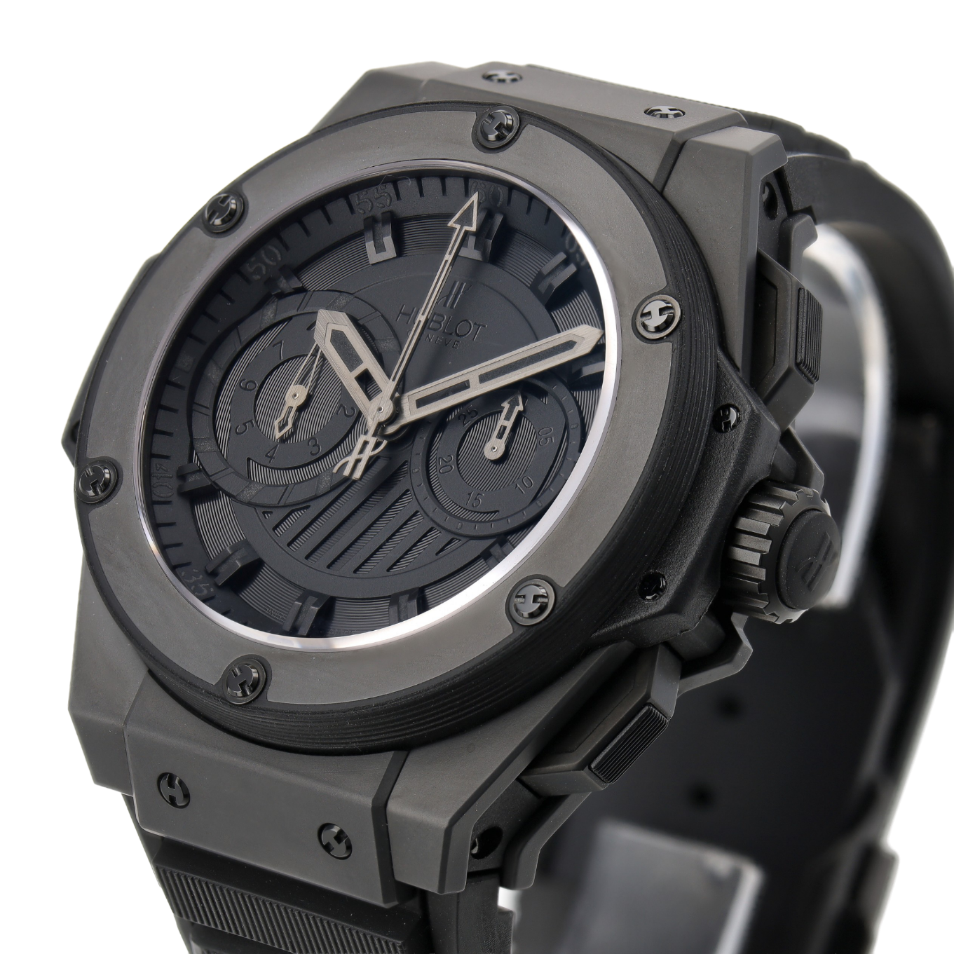 HUBLOT_KING_POWER_FOUDROYANTE_ALL_BLACK image