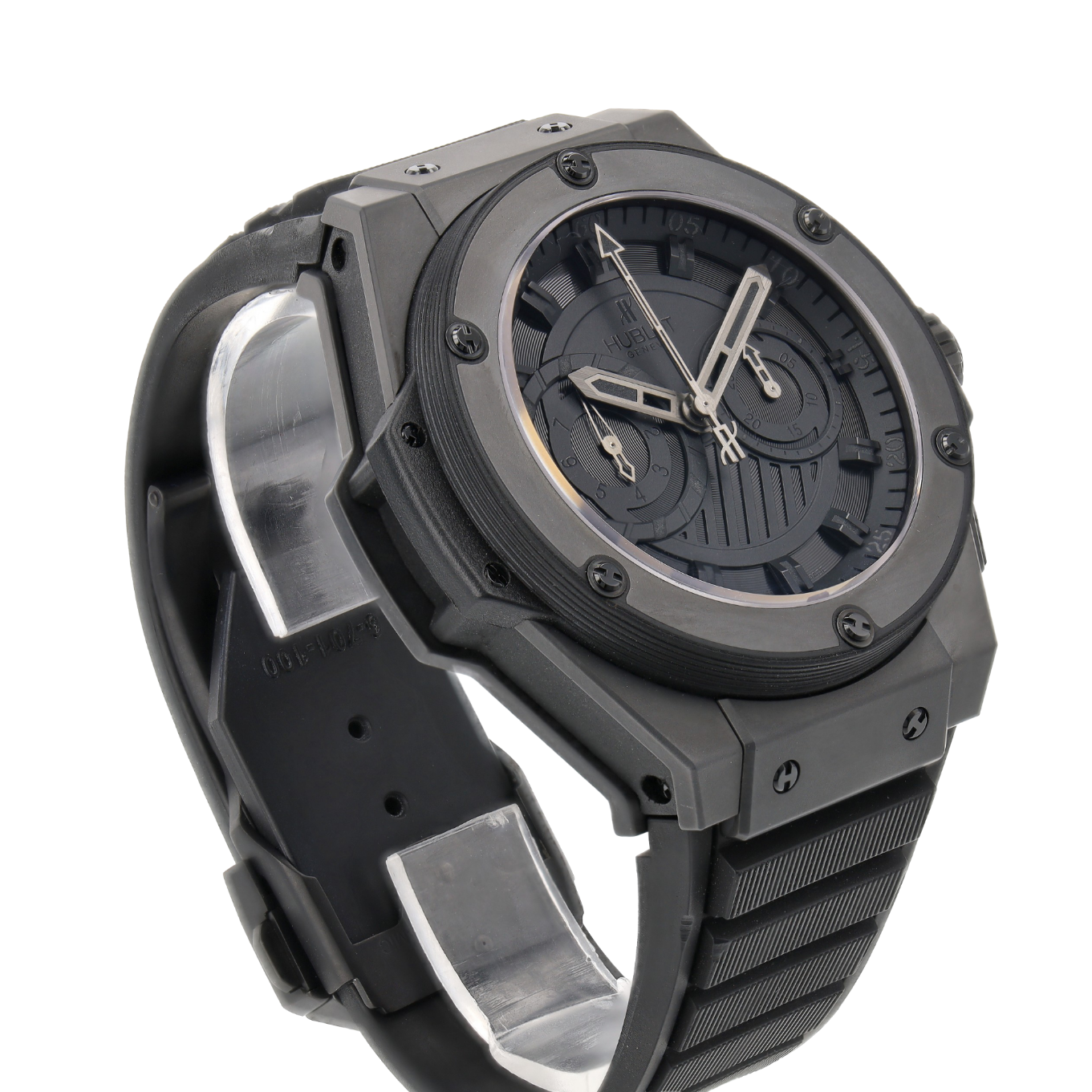 HUBLOT_KING_POWER_FOUDROYANTE_ALL_BLACK image
