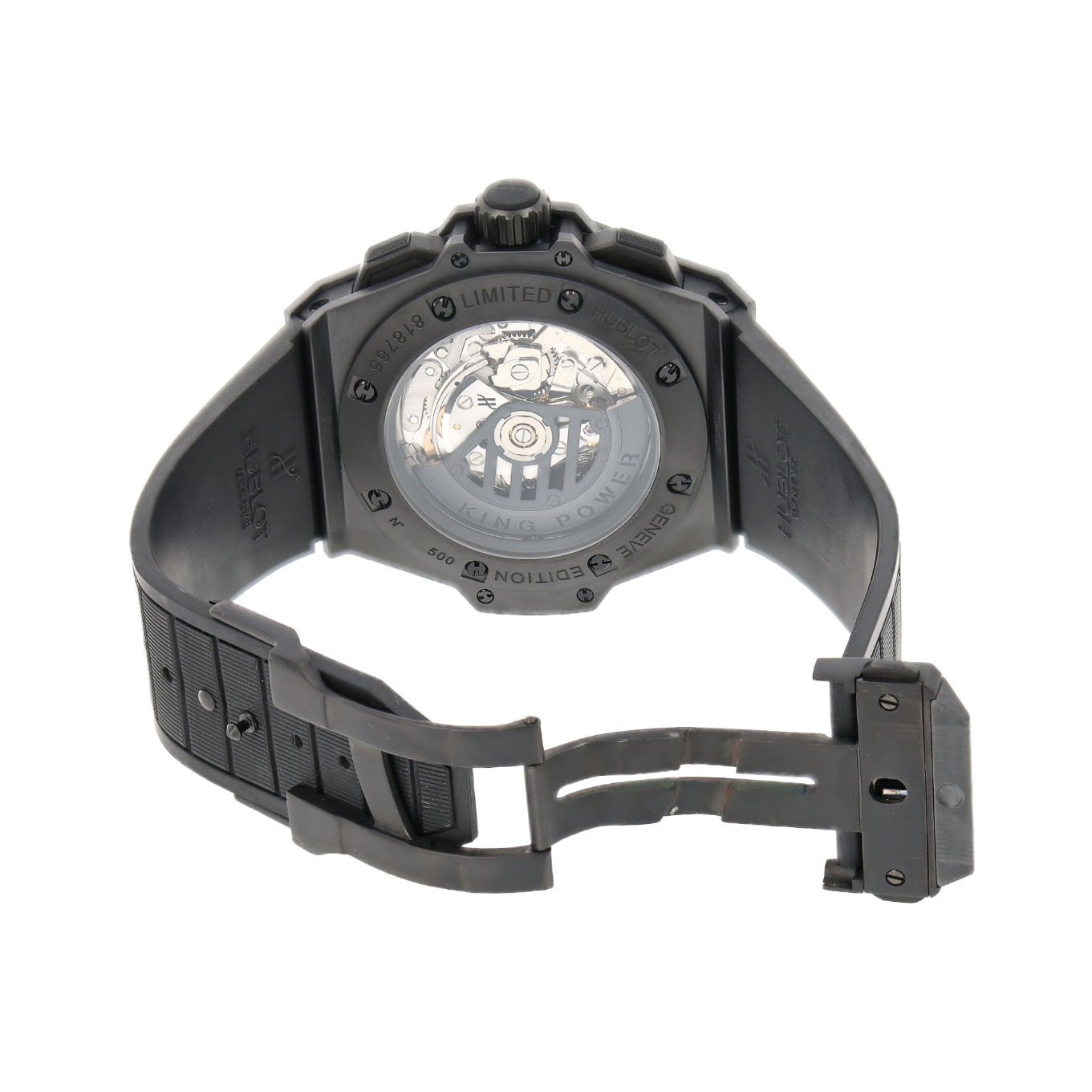 HUBLOT_KING_POWER_FOUDROYANTE_ALL_BLACK image