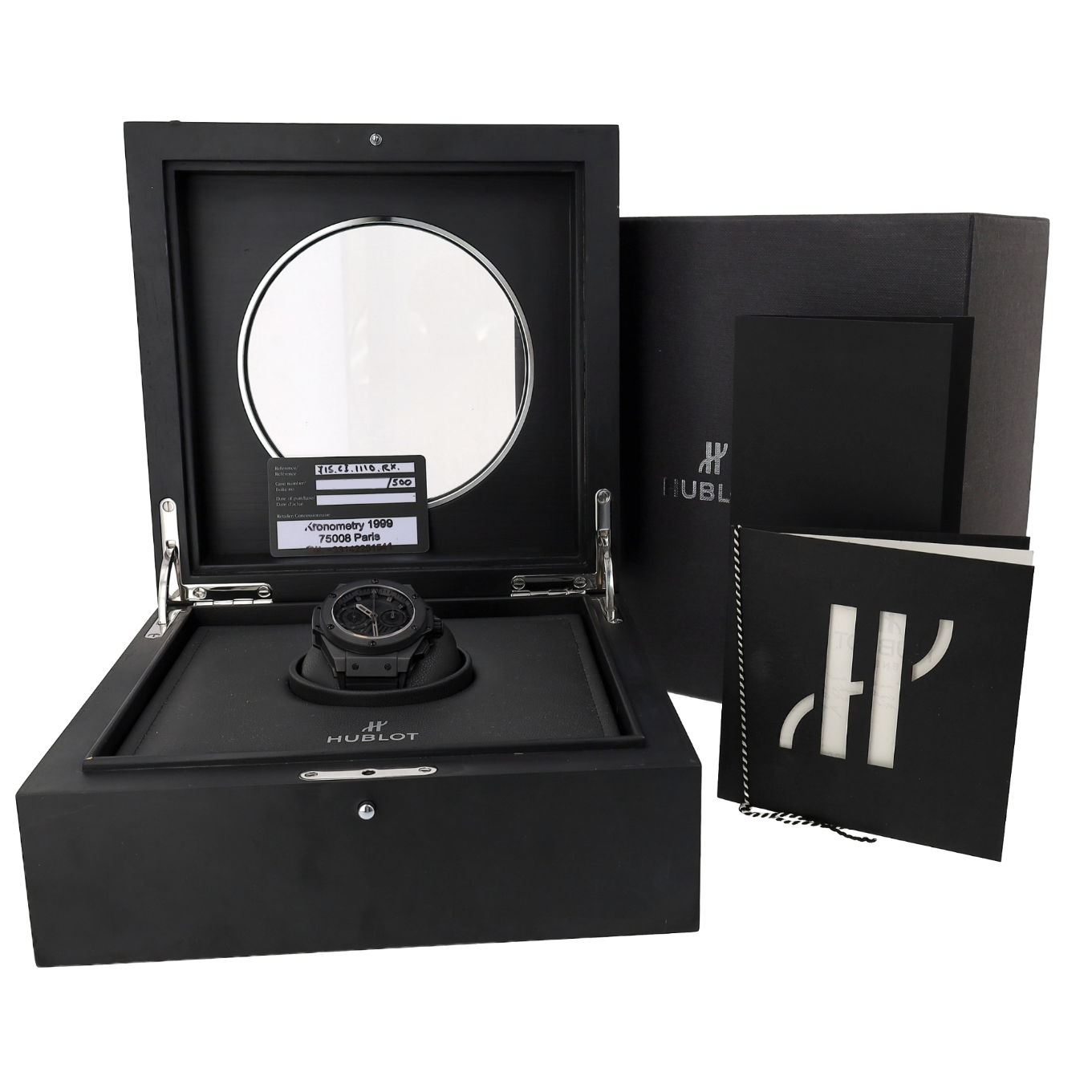 HUBLOT_KING_POWER_FOUDROYANTE_ALL_BLACK image