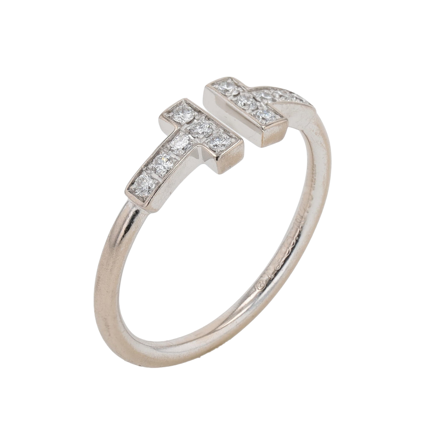 BAGUE_TIFFANY_&_CO._T_WIRE_DIAMANTS_0.13_CT image
