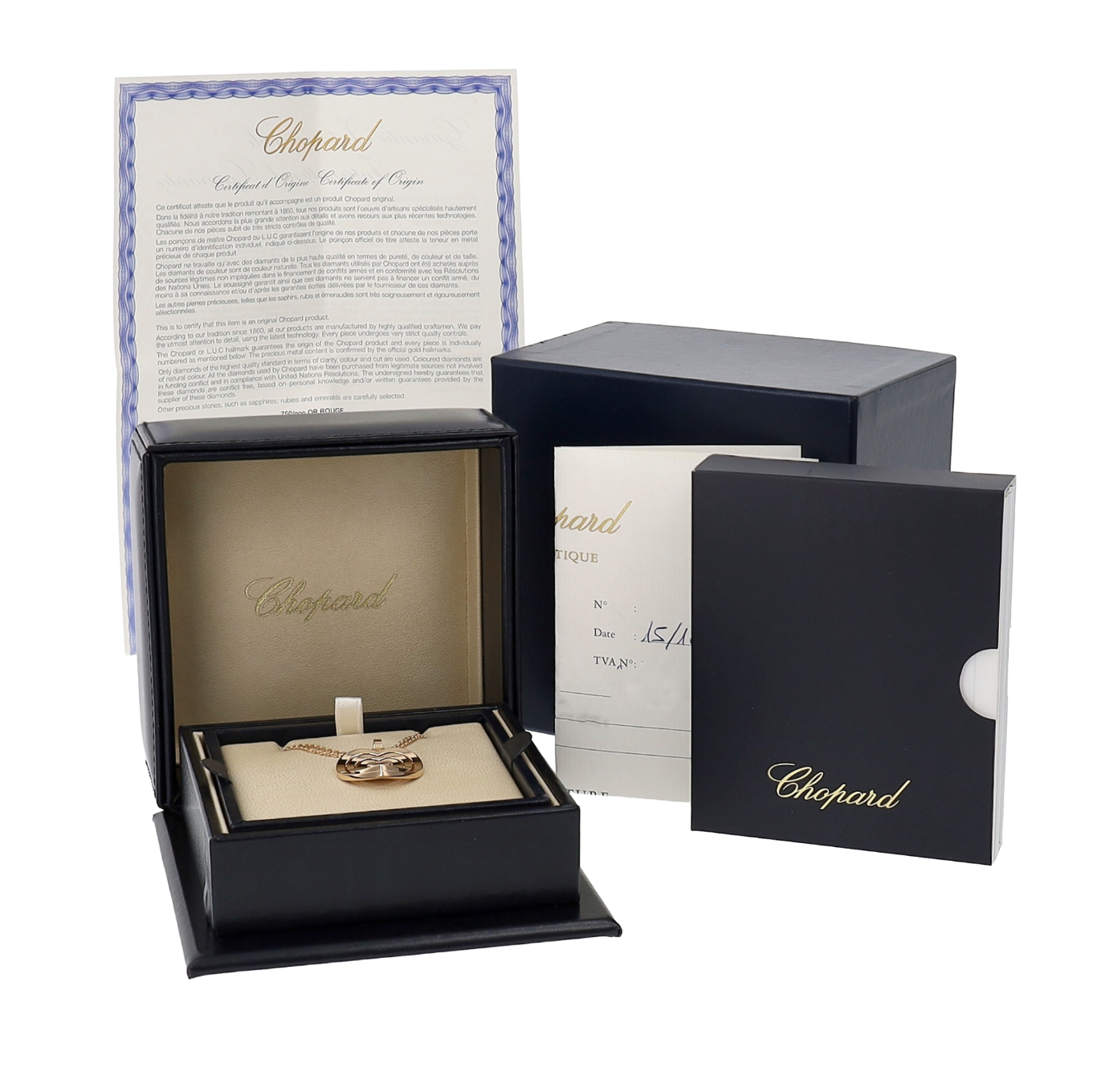 PENDENTIF_CHOPARD_HAPPY_DIAMONDS_DIAMANT_0.05_CT image