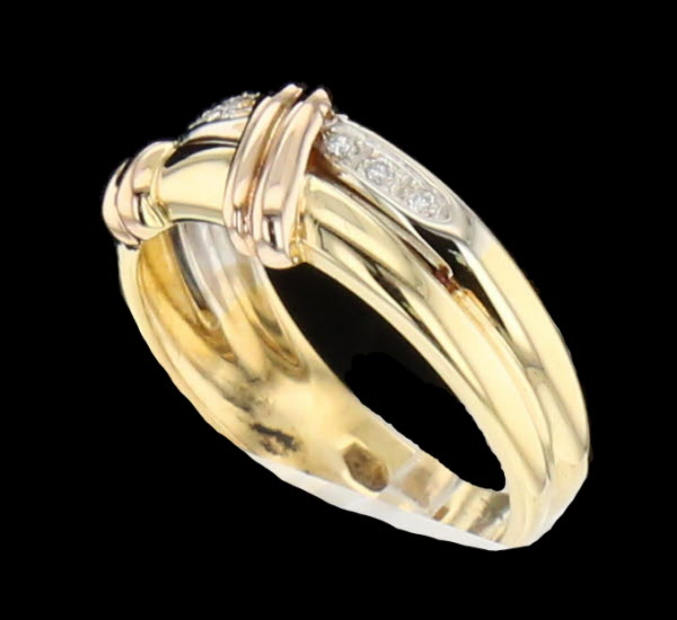 BAGUE_EN_OR_JAUNE_ET_GRIS_DIAMANTS image