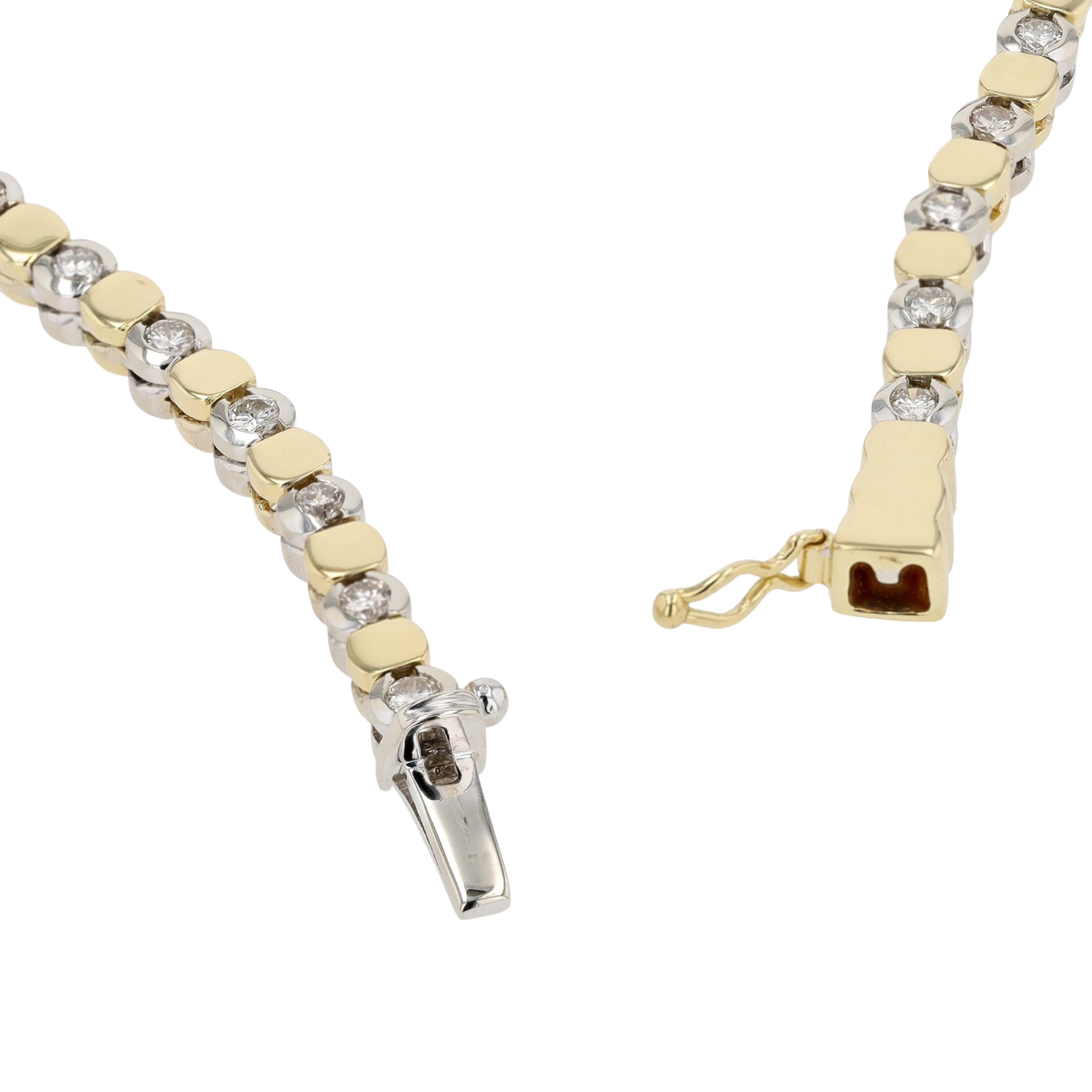 BRACELET_LIGNE_BICOLORE_DIAMANTS_1.16_CT image