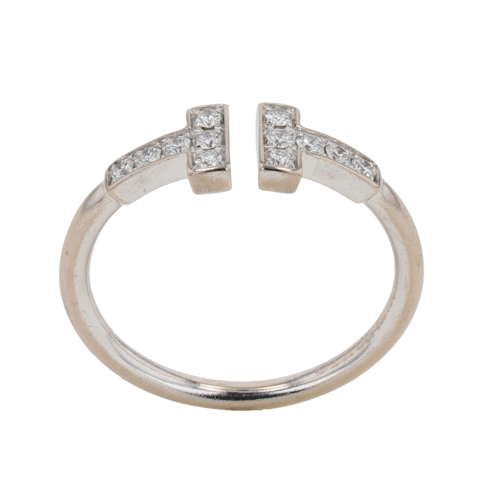 BAGUE_TIFFANY_&_CO._T_WIRE_DIAMANTS_0.13_CT image