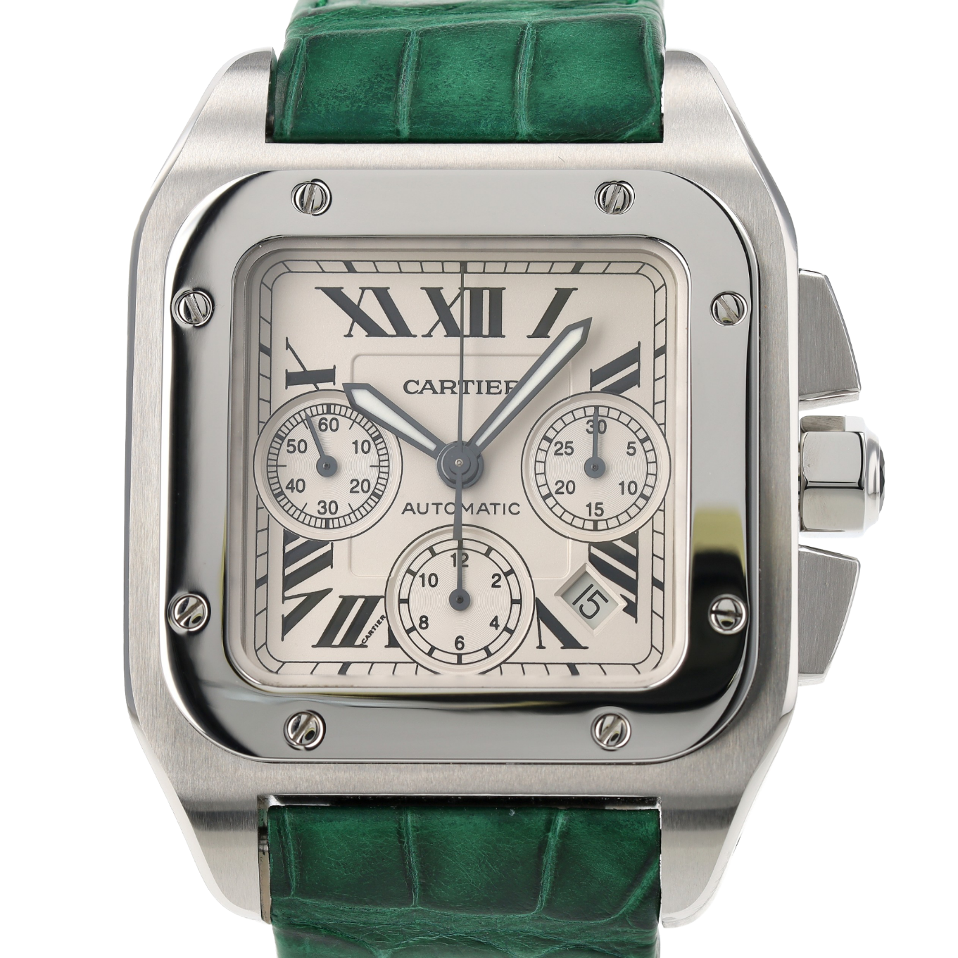CARTIER_SANTOS_100_CHRONOGRAPHE_XL image