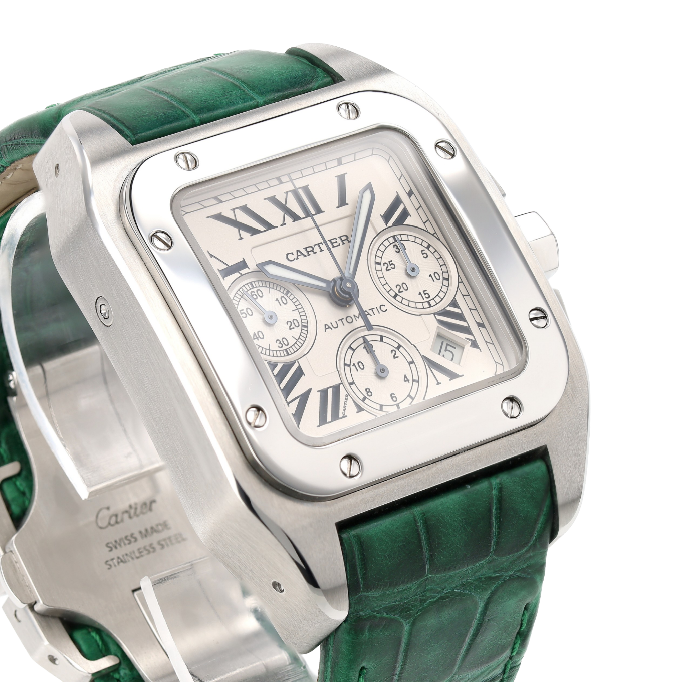 CARTIER_SANTOS_100_CHRONOGRAPHE_XL image