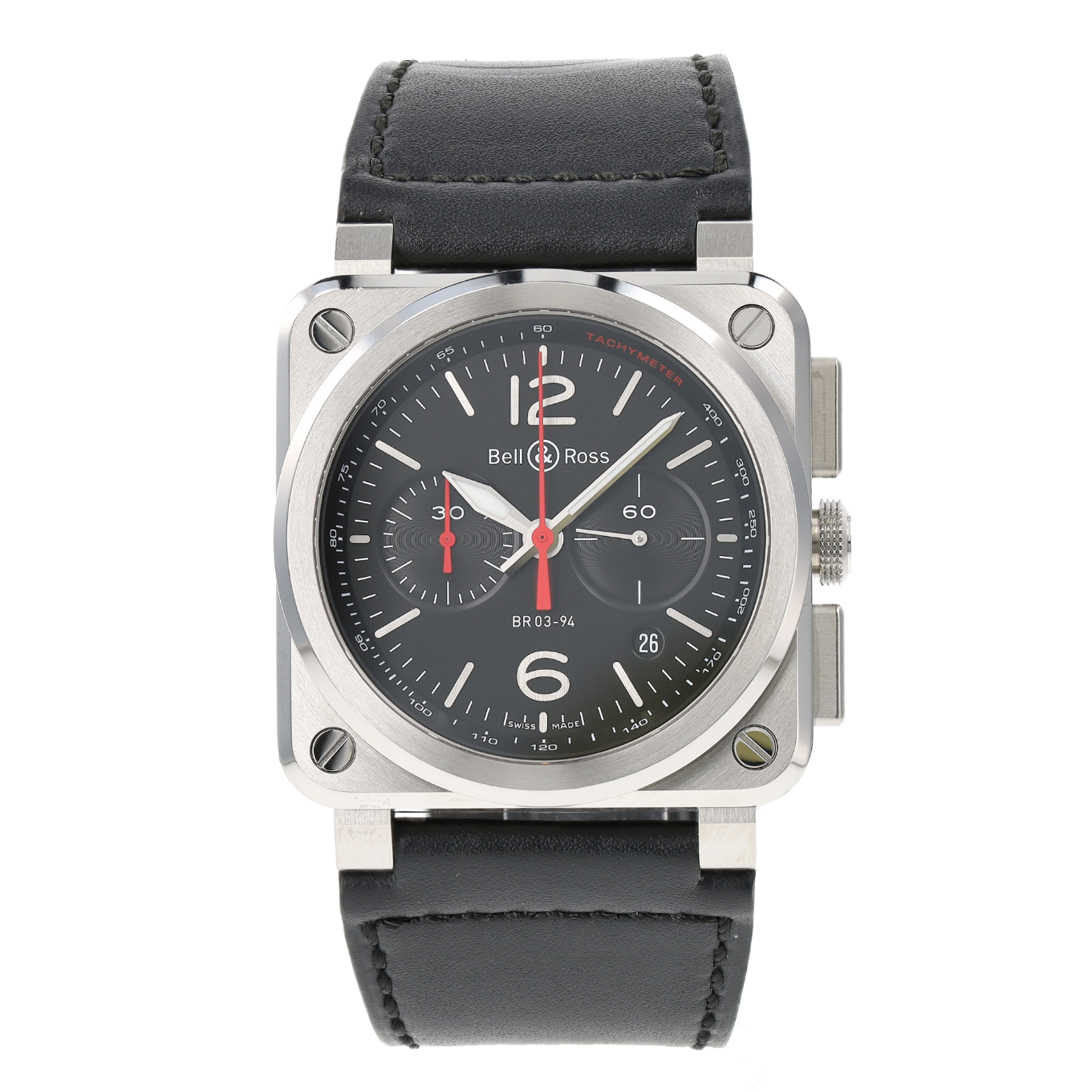 BELL_&_ROSS_BR_03-94_BLACK_STEEL image