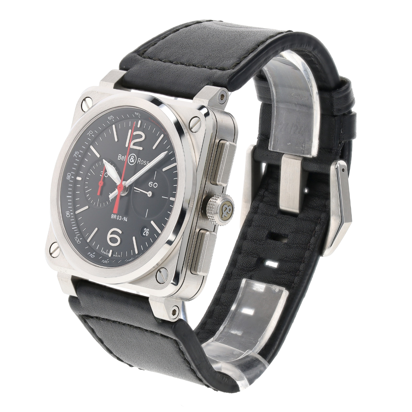 BELL_&_ROSS_BR_03-94_BLACK_STEEL image