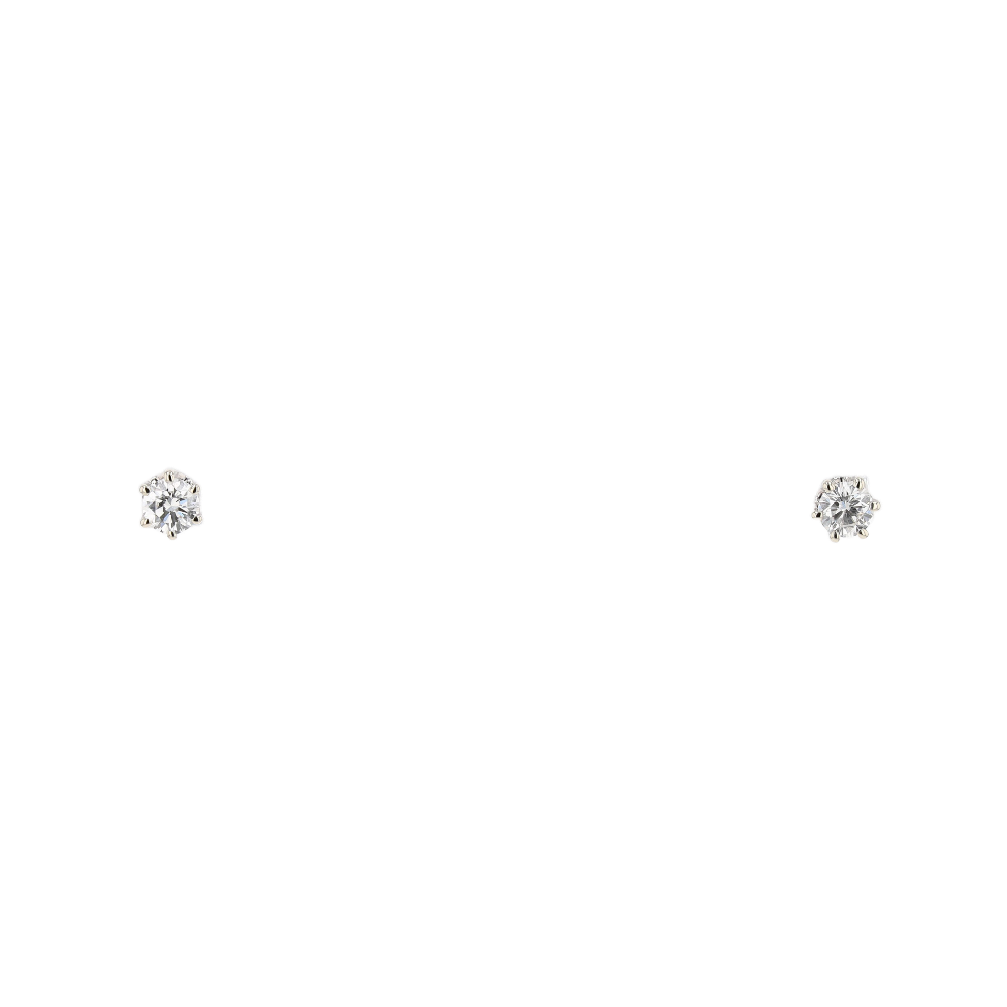 PUCES D’OREILLES DIAMANTS 0.70 CT
