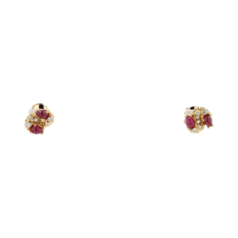 BOUCLES_D’OREILLES_GILBERT_ALBERT_RUBIS_0.50_CT image