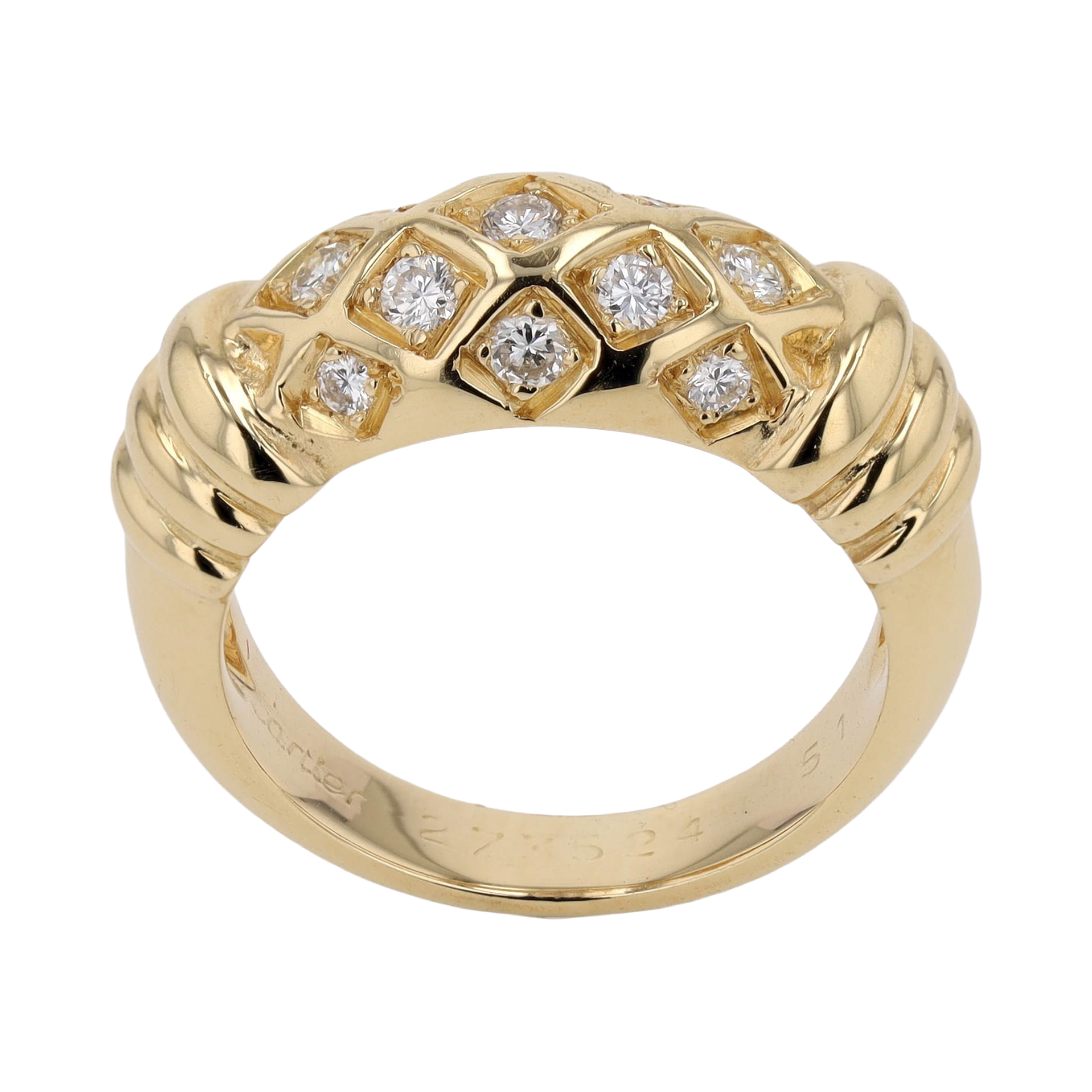 BAGUE CARTIER DIAMANTS 0.19 CT
