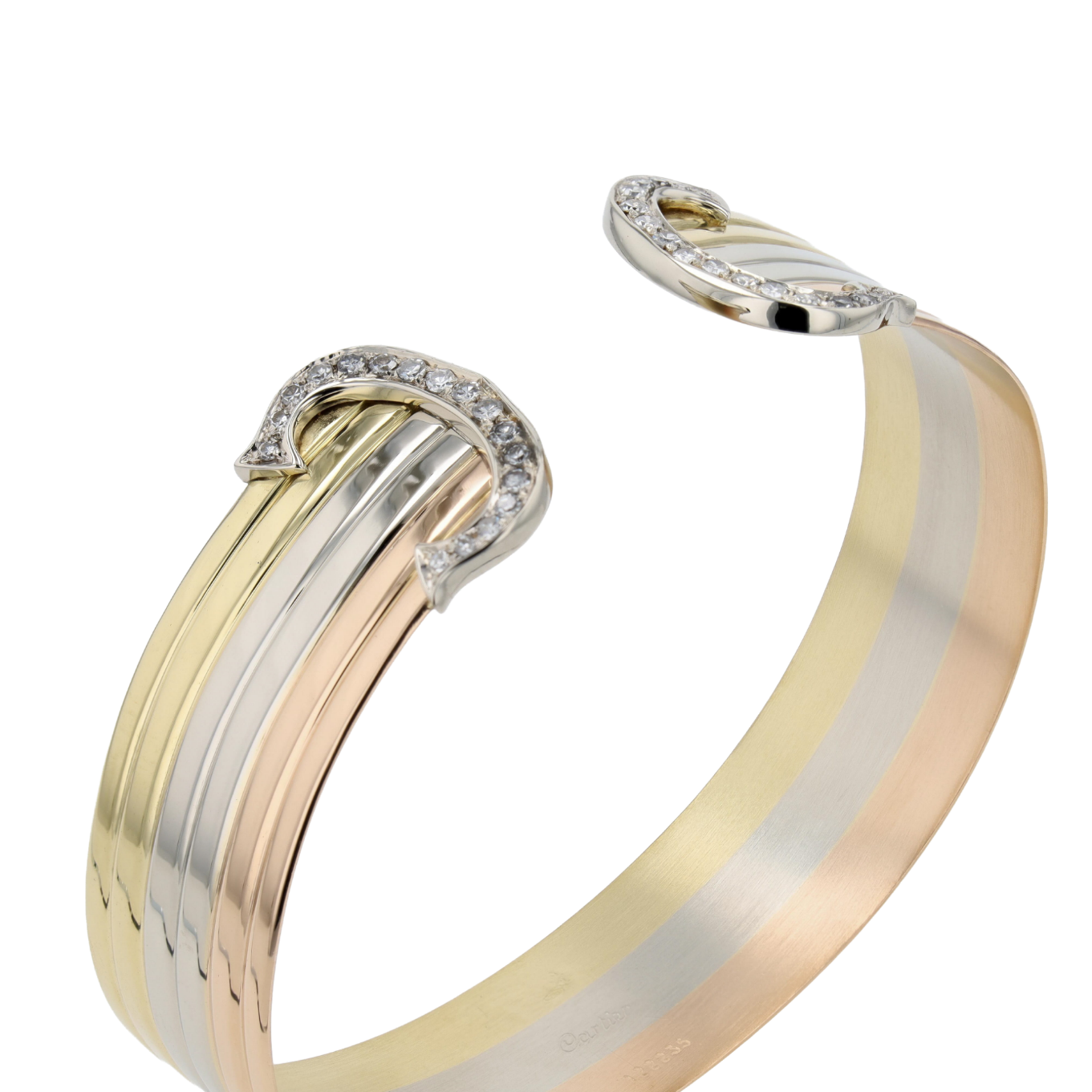 BRACELET_CARTIER_DOUBLE_C_DIAMANTS_0.85_CT image