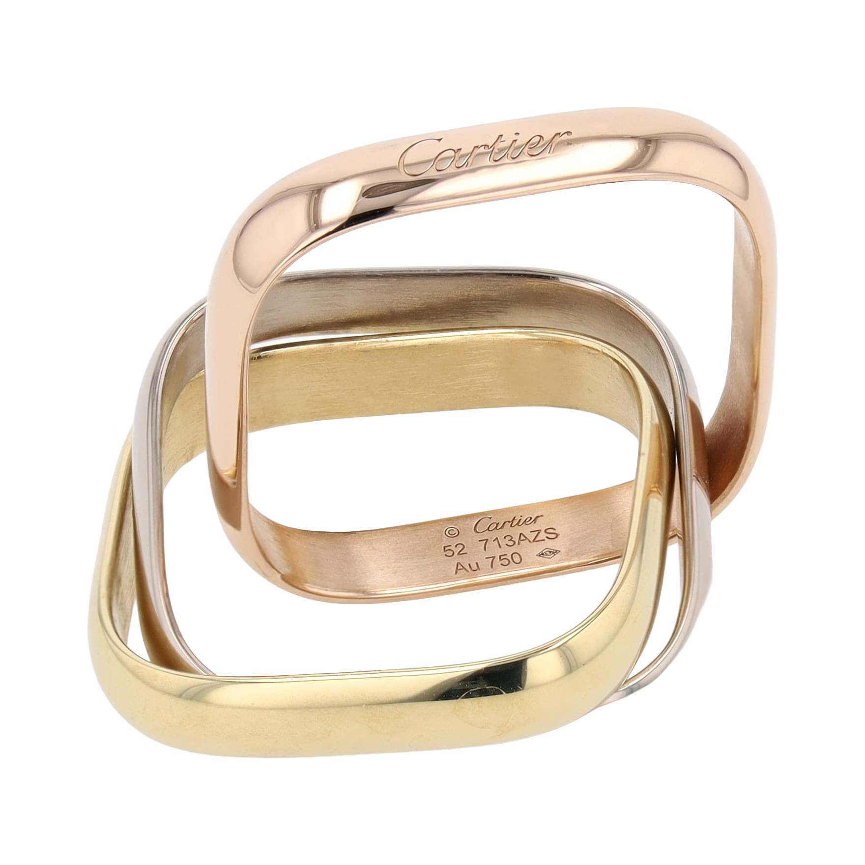 BAGUE CARTIER TRINITY COUSSIN