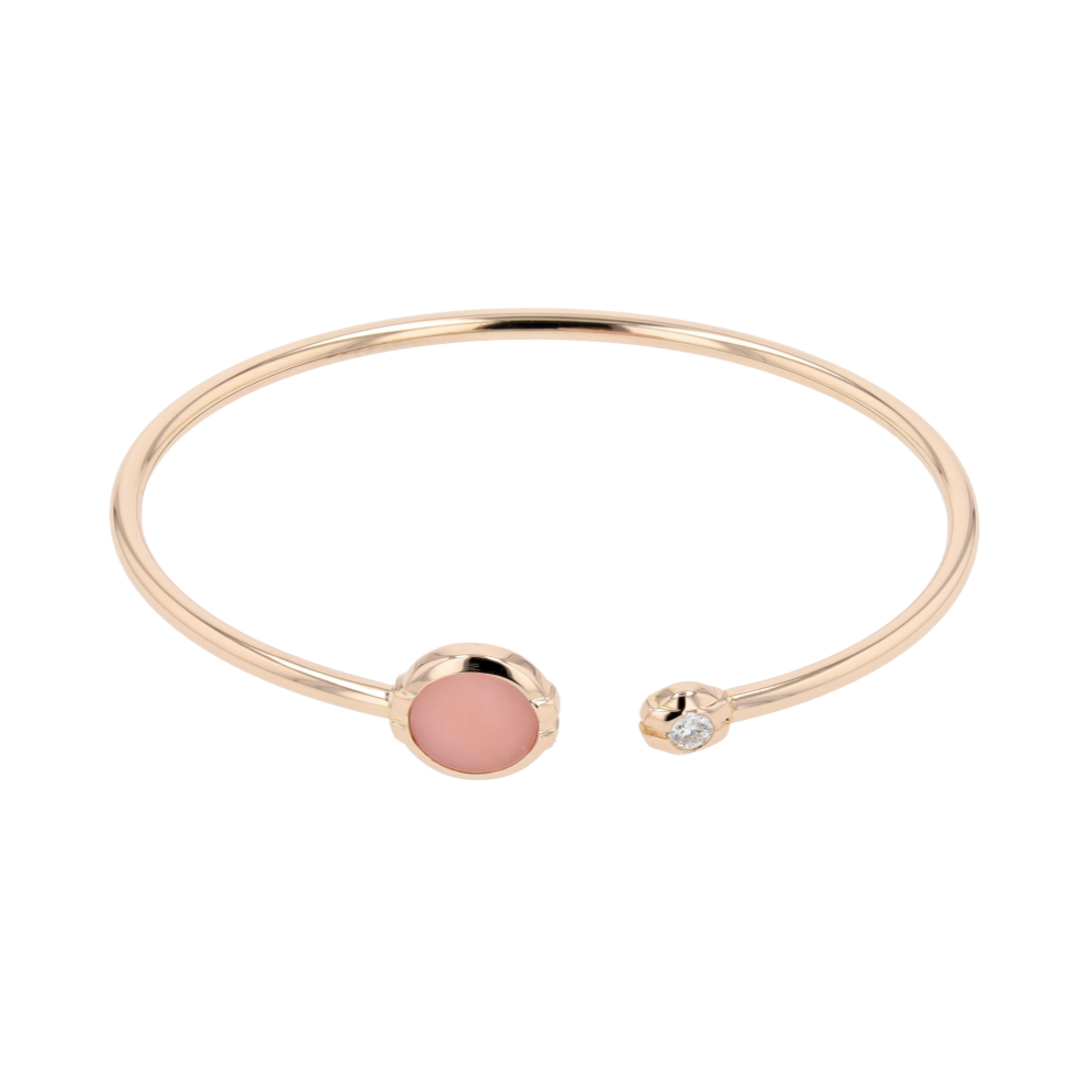 BRACELET_OMEGA_CONSTELLATION_OPALE_ROSE_&_DIAMANT image