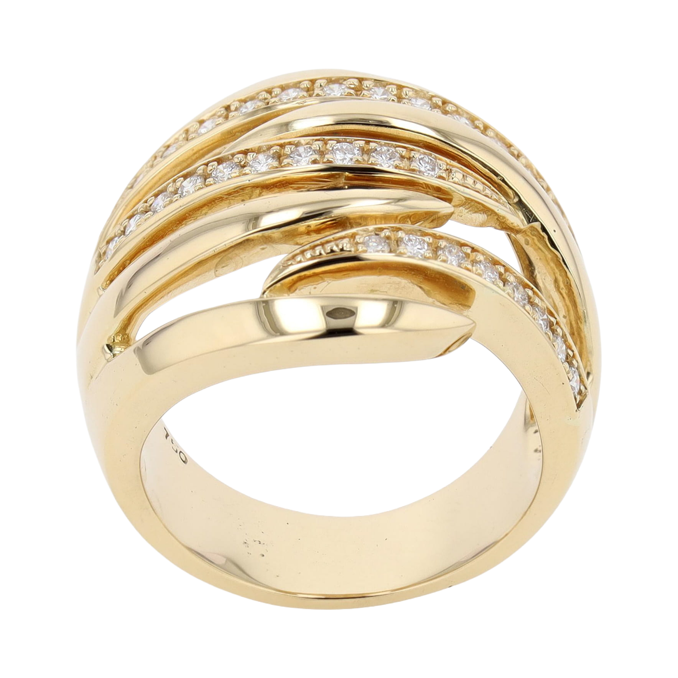 BAGUE_CROISEE_DIAMANTS_0.50_CT image