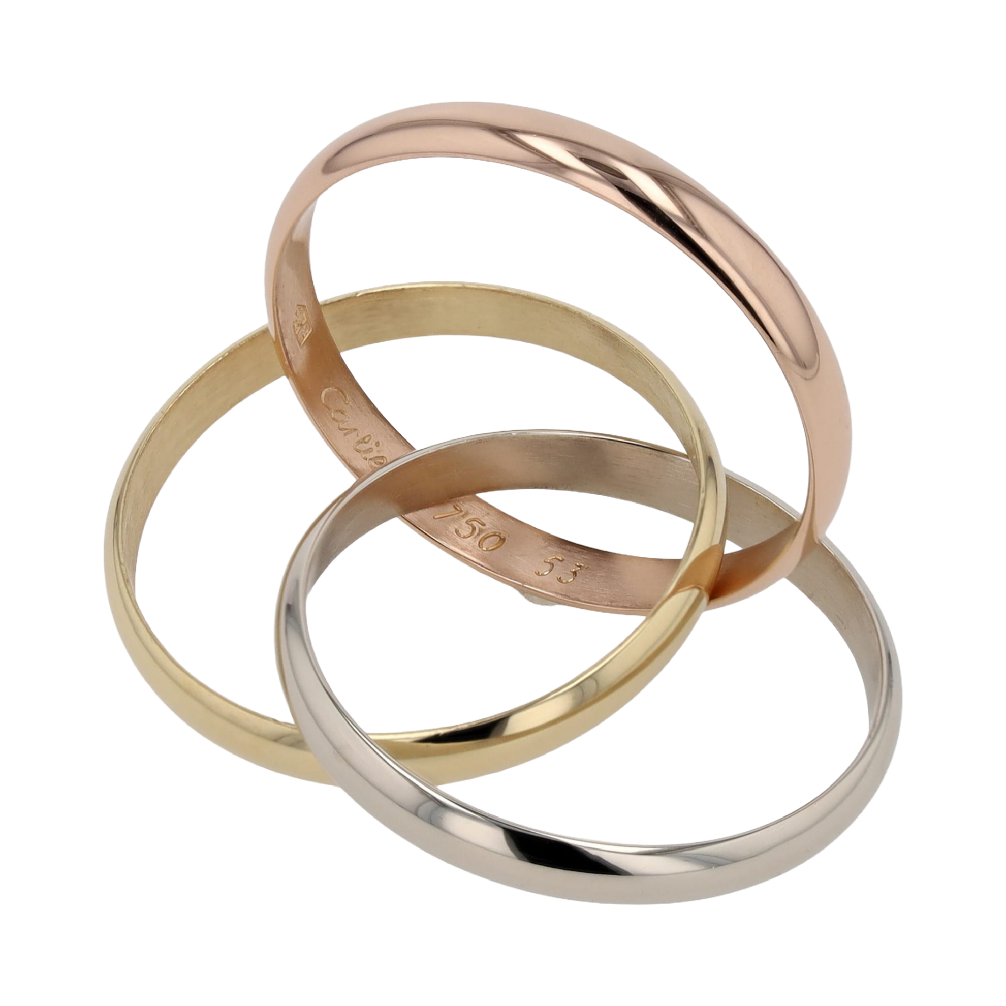 CARTIER TRINITY RING