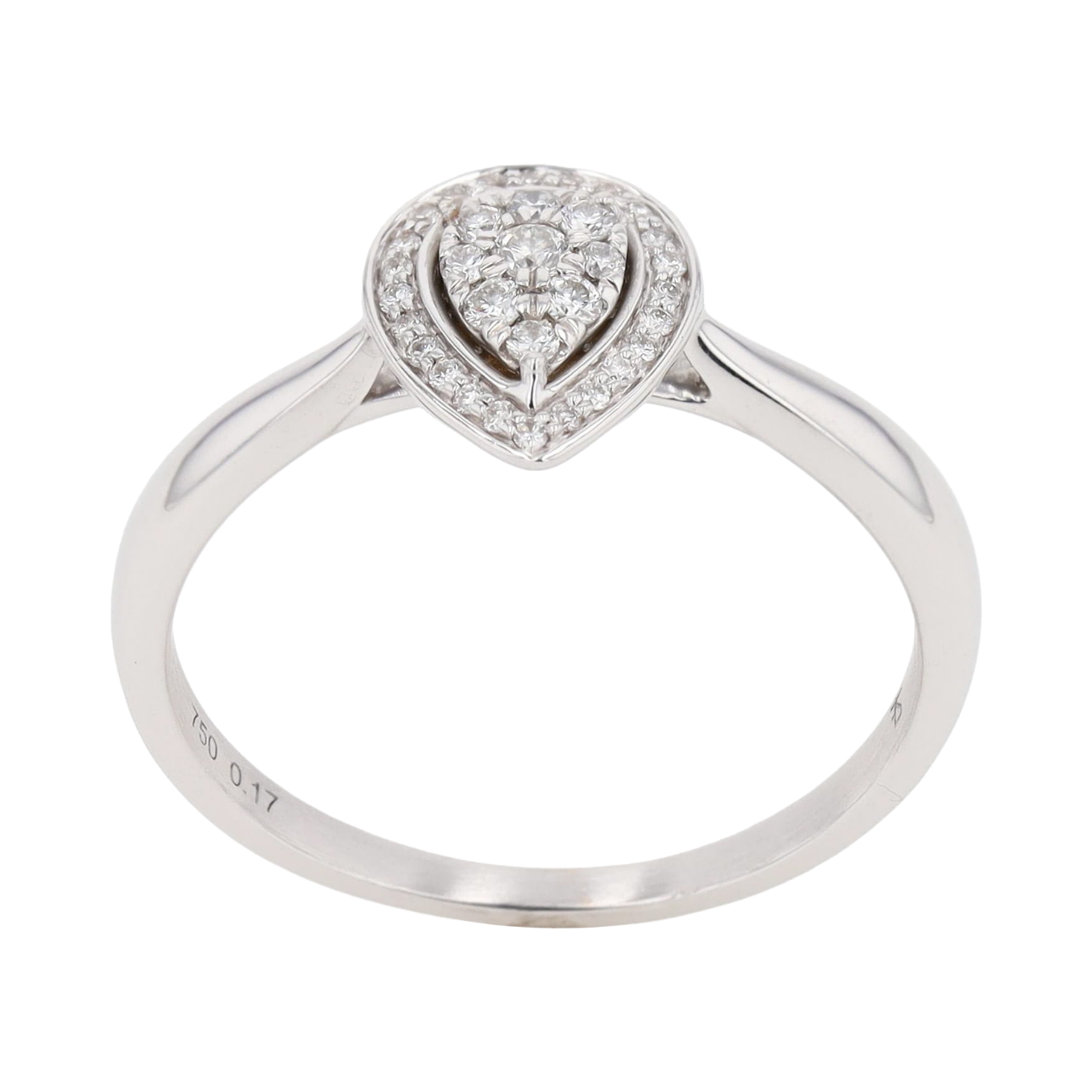 BAGUE_POIRE_DIAMANTS_0.17_CT image