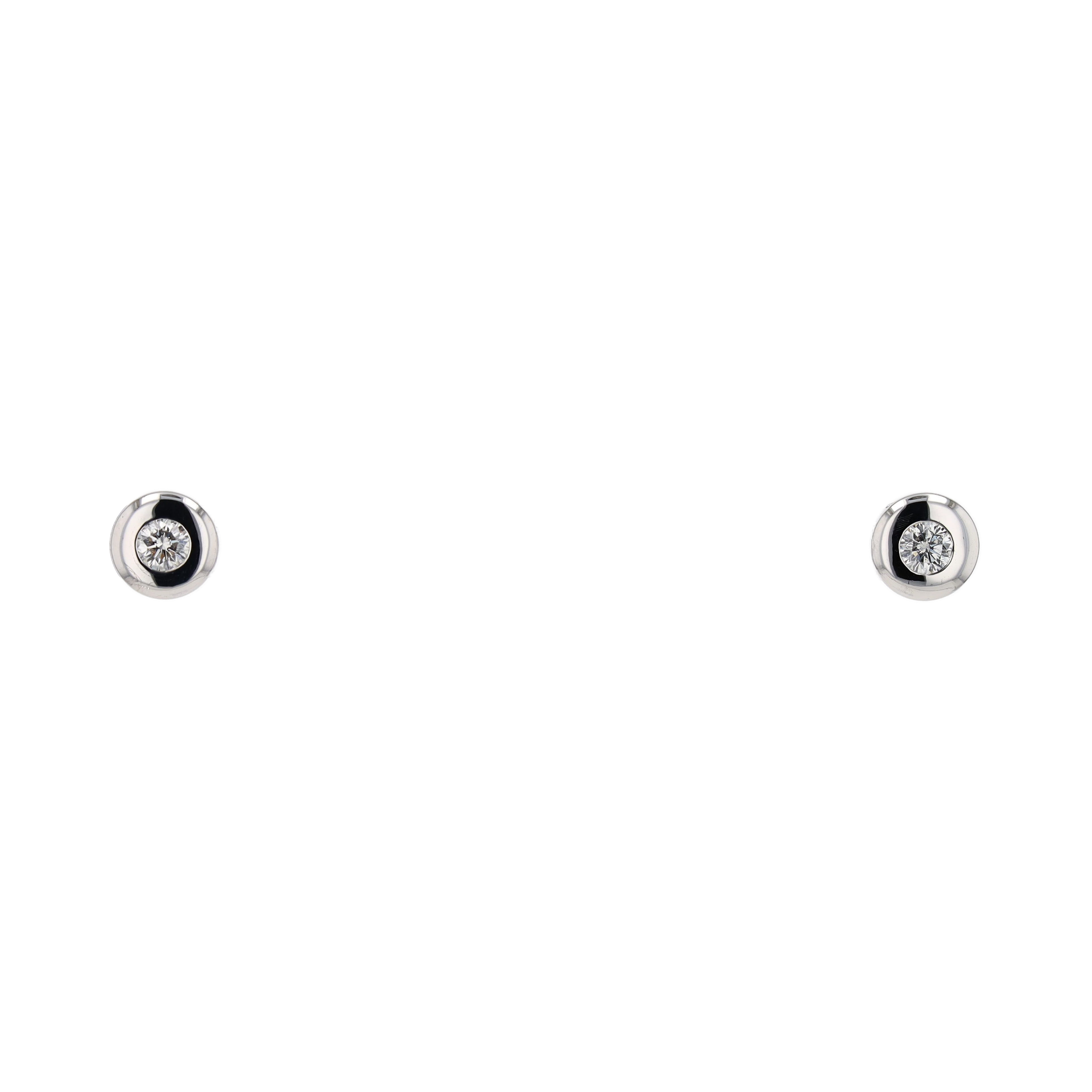 0.40 CT DIAMOND STUD EARRINGS