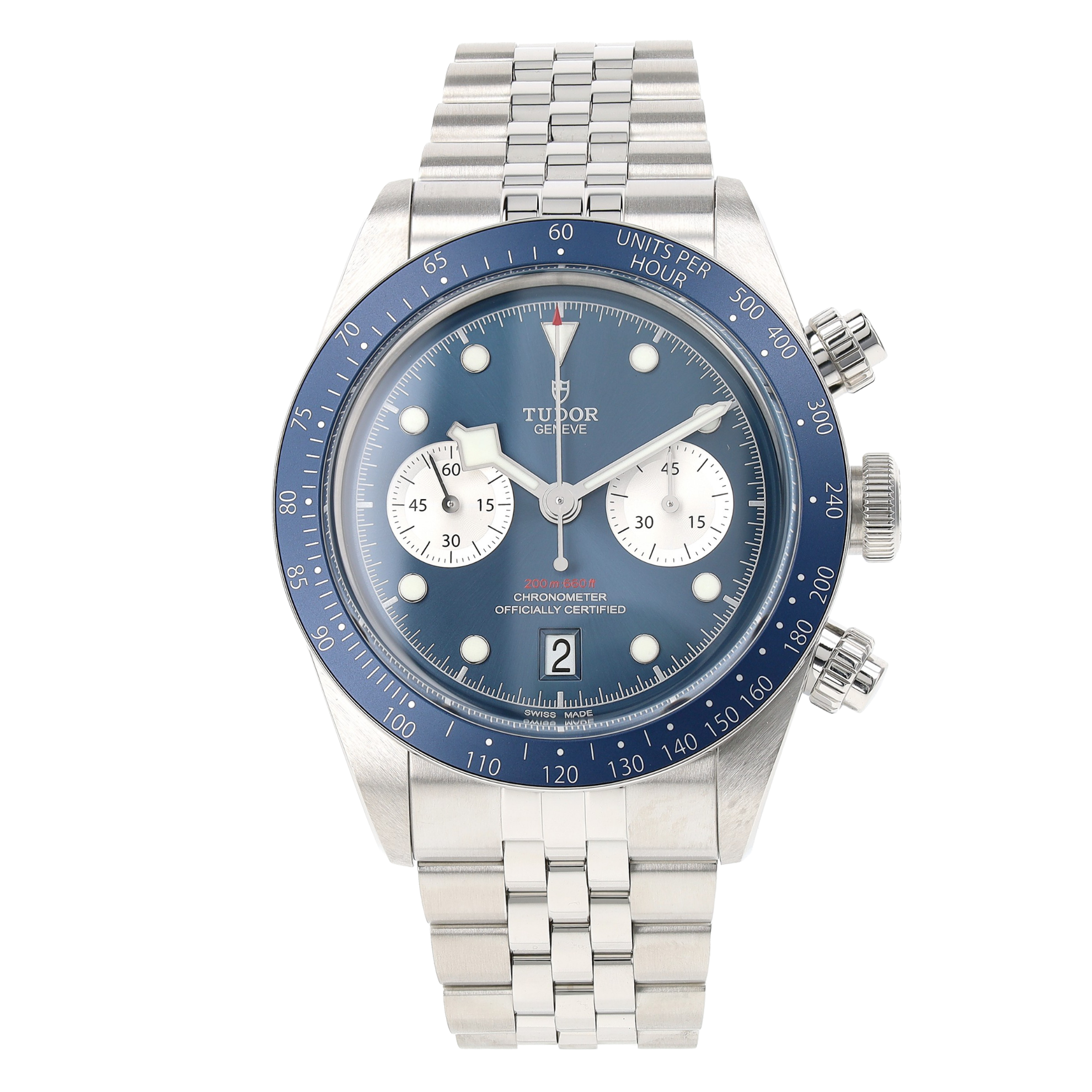 TUDOR BLACK BAY CHRONO BLUE EDITION BOUTIQUE