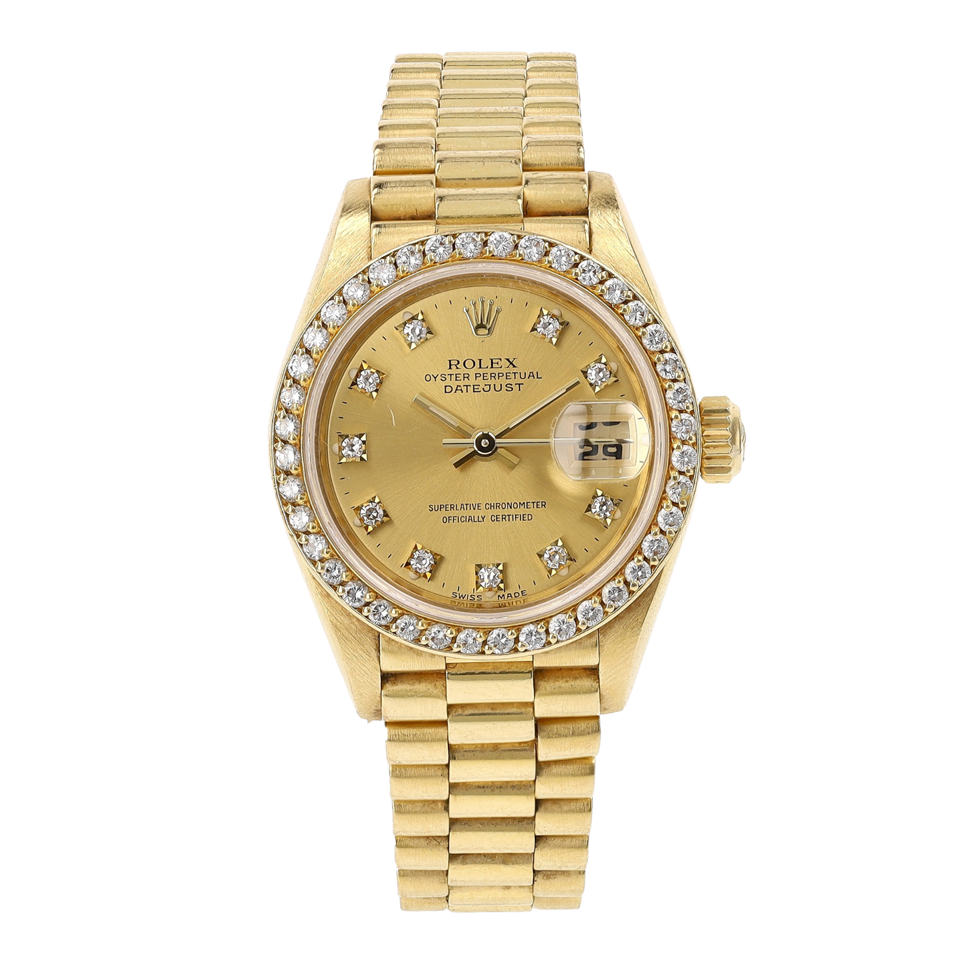 ROLEX LADY-DATEJUST PRESIDENT